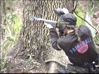 Paintball News Editor Rene Boucher playing for Team Brass Eagle